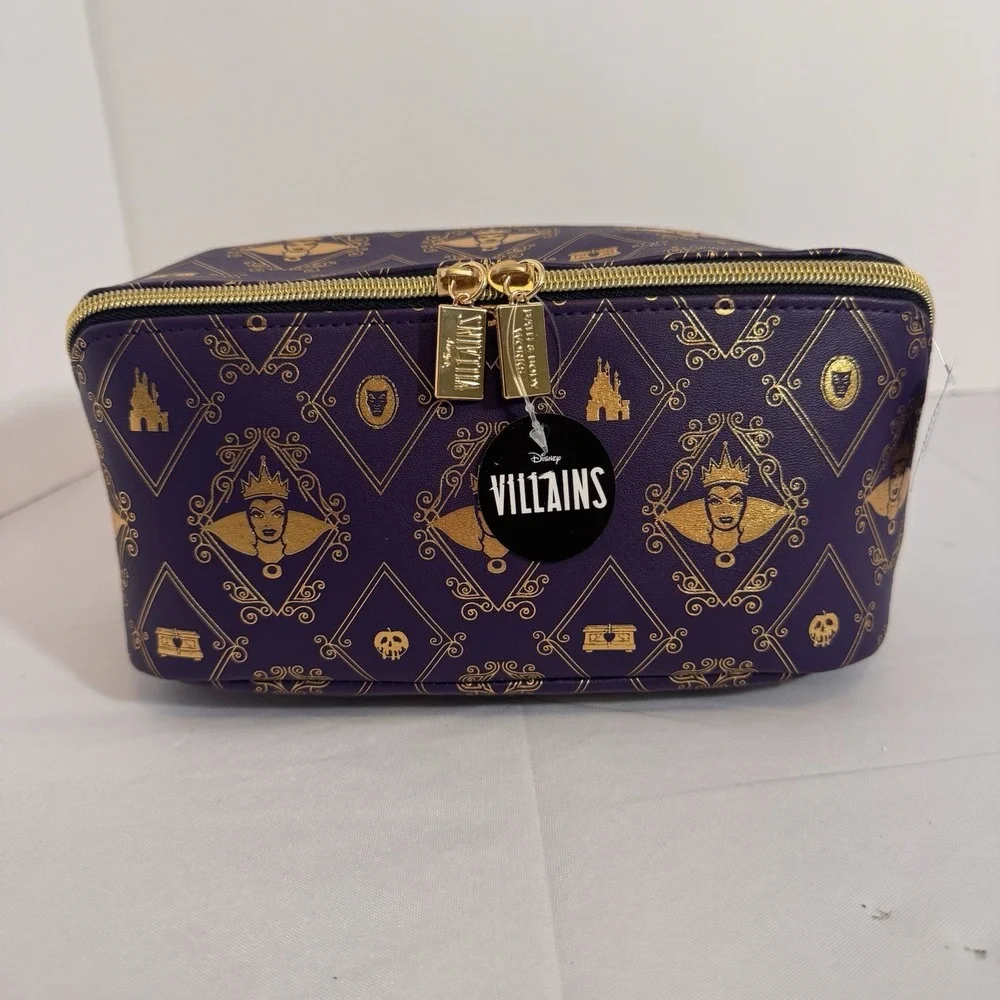 Bath & Body Works Disney Villains Evil Queen Cosmetic Makeup Bag